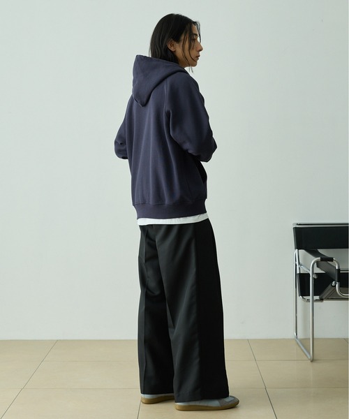 セール】ラグランバルーンスリーブオーバーサイズZIPパーカー