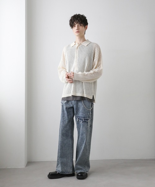 ELmar ヘンリーネックニット L.L.BEAN ヘンリーネックセーター - Fresh Service NECESSARY or
