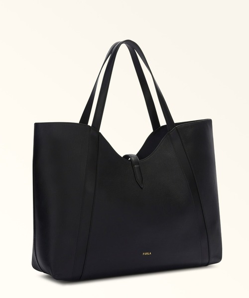 FURLA（フルラ）の「FURLA GOCCIA XL HOBO（ショルダーバッグ・レディース・ブラック・ONE SIZE）」の5枚目の写真
