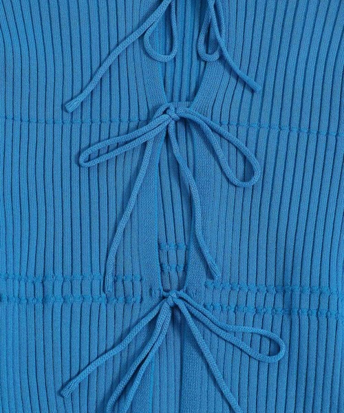 LOWRYS FARM（ローリーズファーム）の「マルチWAYアンサンブルニット 135640（ニット/セーター・レディース・アイボリー/ブルー/ブラック・FREE）」の15枚目の写真