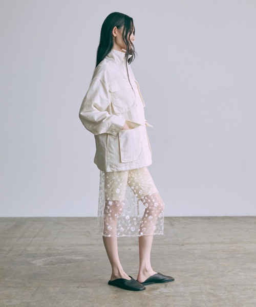 スカート EN NEUME Sequin Layered Skirt セール】Sequin Layered Skirt（スカート）｜EN NEUME