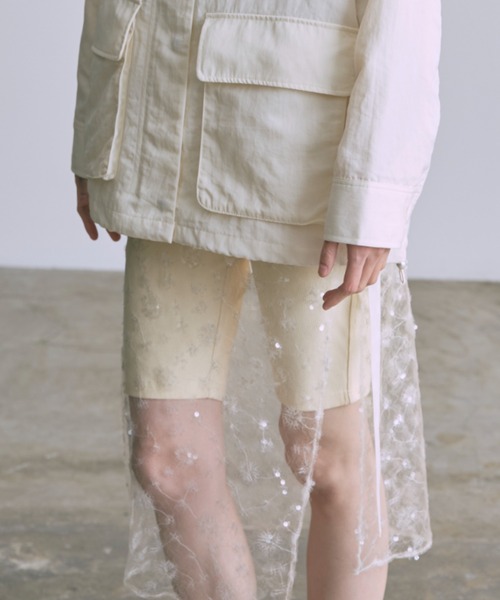 セール】Sequin Layered Skirt（スカート）｜EN NEUME