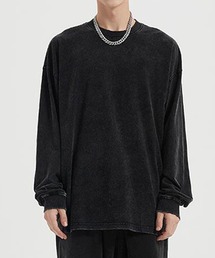 【TOBEE】ヴィンテージメイクデザイン ダメージ ロングスリーブTシャツ