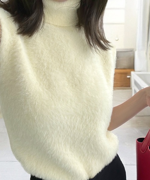 FOXEY BOUTIQUE フォクシー 19397 ノースリーブ ニット 40 M