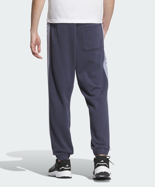 adidas(アディダス)の「ワーディングパック ルーズフィット フレンチテリー カフパンツ(ジェンダーニュートラル) / アディダス adidas(その他パンツ・メンズ・ブルー/ブラック・XX-LARGE/3XL/LARGE/MEDIUM/X-LARGE/SMALL/X-SMALL)」の5枚目の写真