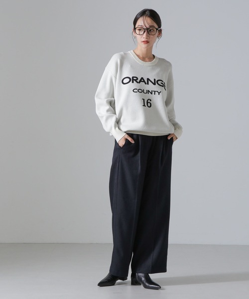 NANO universe（ナノユニバース）の「セットアップ可ウール調合繊スラックス（スラックス・レディース・グレー系その他4/その他1/ブルー系その他4・FREE）」の18枚目の写真