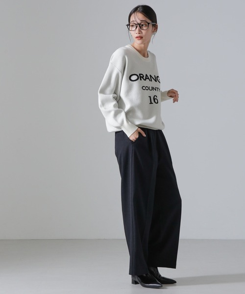 NANO universe（ナノユニバース）の「セットアップ可ウール調合繊スラックス（スラックス・レディース・グレー系その他4/その他1/ブルー系その他4・FREE）」の19枚目の写真