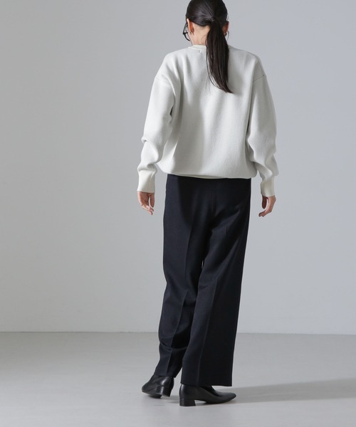 NANO universe（ナノユニバース）の「セットアップ可ウール調合繊スラックス（スラックス・レディース・グレー系その他4/その他1/ブルー系その他4・FREE）」の20枚目の写真