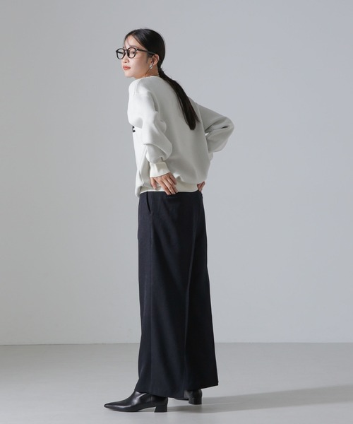 NANO universe（ナノユニバース）の「セットアップ可ウール調合繊スラックス（スラックス・レディース・グレー系その他4/その他1/ブルー系その他4・FREE）」の21枚目の写真