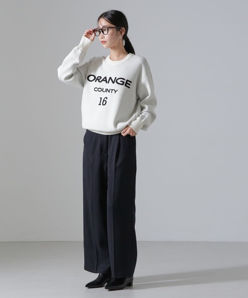 NANO universe（ナノユニバース）の「セットアップ可ウール調合繊スラックス（スラックス・レディース・グレー系その他4/その他1/ブルー系その他4・FREE）」の22枚目の写真