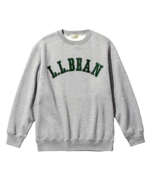 L.L.Bean（エルエルビーン）の「【JAPAN EDITION】ウィンスロップ・クルーネック・スウェットシャツ（スウェット・メンズ・ライトグレー/ネイビー・MEDIUM/LARGE）」の15枚目の写真