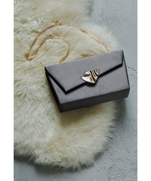 LE'RURE（リルアー）の「ブラスカットフラップバッグ 結婚式 二次会 お呼ばれ フォーマル オケージョン（クラッチバッグ）」