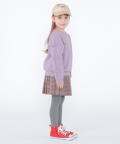 【セール】SHIPS KIDS:100～130cm / リボン スウェット（スウェット）｜SHIPS（シップス）