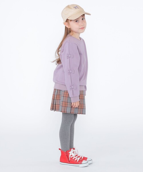 【セール】SHIPS KIDS:100～130cm / リボン スウェット（スウェット）｜SHIPS（シップス）