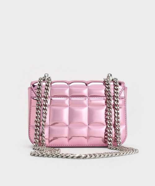 CHARLES & KEITH（チャールズ & キース）の「スクエアキルト
