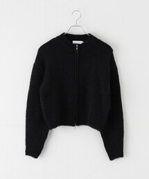 LOW CLASSIC（ロウ　クラシック）の「【LOW CLASSIC/ロウ・クラシック】 ALPACA ZIP UP CARDIGAN LC244KN01（カーディガン/ボレロ）」