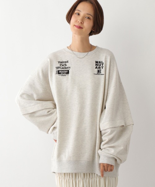 LEPSIM（レプシィム）の「袖外しプルオーバー　150331（Tシャツ/カットソー・レディース・レッド/グレイッシュベージュ・FREE）」の13枚目の写真