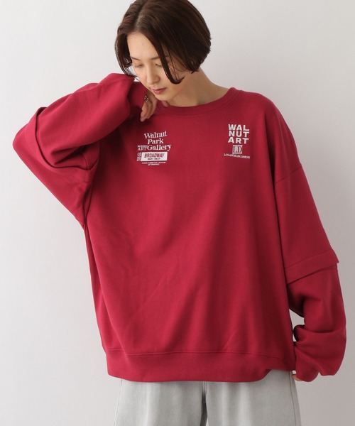 LEPSIM（レプシィム）の「袖外しプルオーバー　150331（Tシャツ/カットソー・レディース・レッド/グレイッシュベージュ・FREE）」の20枚目の写真