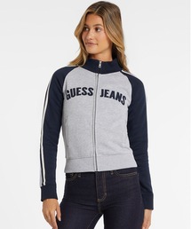 GUESS JEANS Zip Reg Stripes Sweat スウェット