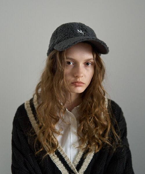 AMERICAN HOLIC(アメリカンホリック)の「ボアCAP(キャップ・レディース・アイボリー/ブラック/チャコールグレー・FREE)」の14枚目の写真