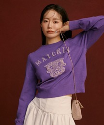 snidel ジャガードニットプルオーバー セール】シャツドッキングジャガードニットプルオーバー（ニット