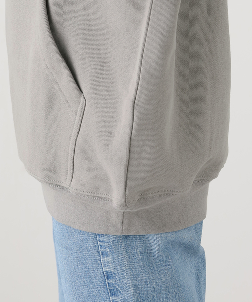 DIME（ダイム）の「【Dime/ダイム】 CLASSIC SMALL LOGO HOODIE：裏起毛 パーカー（パーカー・レディース・グレー・SMALL）」の18枚目の写真