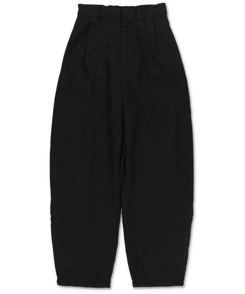 Lull（ルル）の「【Lull / ルル】セットアップ対応 / フェイクウールハイウエストカーブパンツ（その他パンツ・レディース・ブラック/チャコール/ブラウン・ONESIZE）」の21枚目の写真