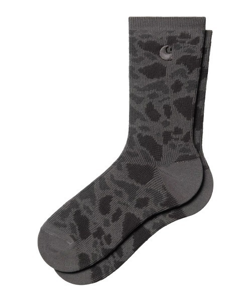 Carhartt WIP(カーハートダブリューアイピー)の「Carhartt WIP CAMO SOCKS(カーハート ワークインプログレス カモ ソックス)(ソックス/靴下・メンズ・グリーン系/ブラウン系/グレー系・FREE)」の2枚目の写真