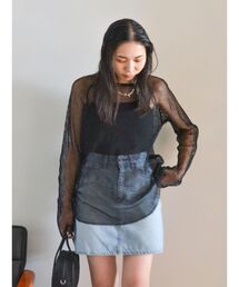 Ungrid | メッシュロングスリーブTee(Tシャツ/カットソー)