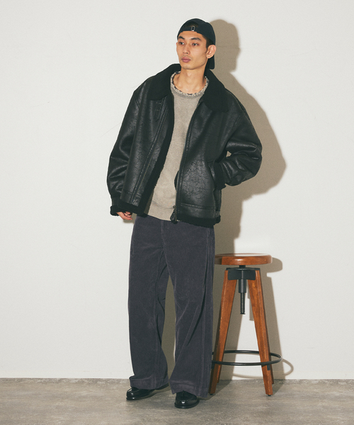 Yxxxx. 様 24AW】完売ジャーナルスタンダード　フェイクムートンB-3 JOURNAL STANDARDフェイクムートン B3