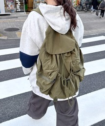 SOLLON.（ソルロン）の「【大容量】ナイロンドロストリュック（バックパック/リュック）」