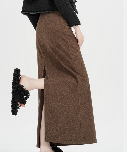 フラップポケットロングスカート（スカート）｜AMAJI（アマジ）
