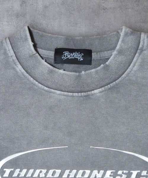セール】《フリーサイズ / UNISEX 》ATMARKメタルロゴクロップド
