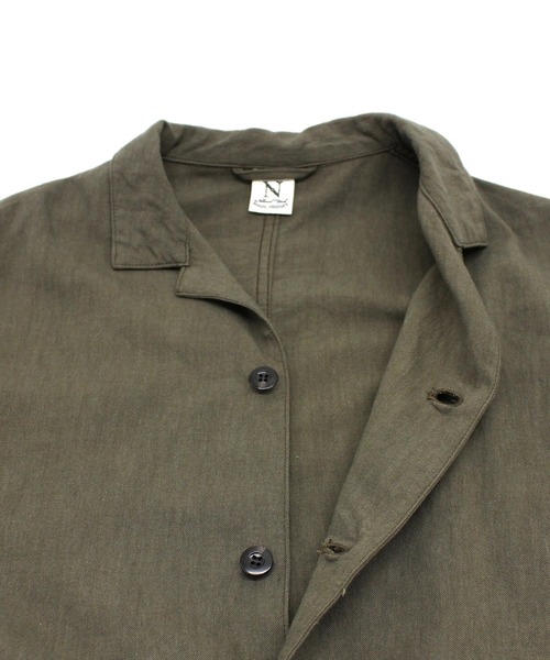 RNA-N（アールエヌエーエヌ）の「J2137 チビエリワークジャケット（その他アウター・レディース・キナリ/ブラック/カーキ・FREE）」の10枚目の写真