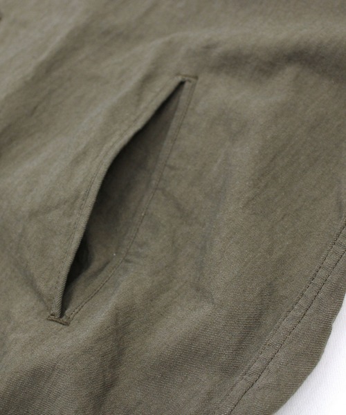 RNA-N（アールエヌエーエヌ）の「J2137 チビエリワークジャケット（その他アウター・レディース・キナリ/ブラック/カーキ・FREE）」の12枚目の写真