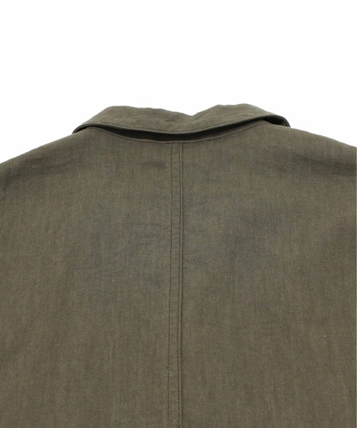 RNA-N（アールエヌエーエヌ）の「J2137 チビエリワークジャケット（その他アウター・レディース・キナリ/ブラック/カーキ・FREE）」の13枚目の写真