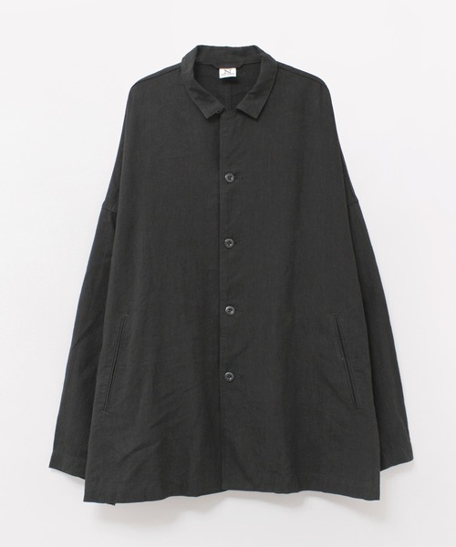 RNA-N（アールエヌエーエヌ）の「J2137 チビエリワークジャケット（その他アウター・レディース・キナリ/ブラック/カーキ・FREE）」の5枚目の写真