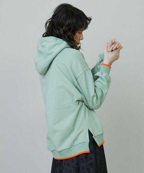 FRAPBOIS（フラボア）の「スリットパーカー（パーカー・レディース・ミント/パープル・1/2）」の16枚目の写真