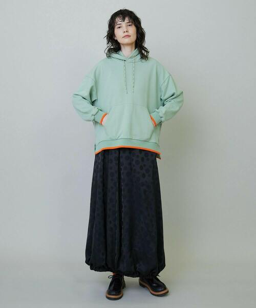 FRAPBOIS（フラボア）の「スリットパーカー（パーカー・レディース・ミント/パープル・1/2）」の17枚目の写真