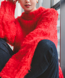 KOBE LETTUCE | シャギーニットトップス(ニット/セーター)