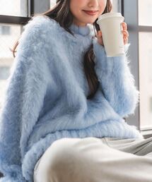 KOBE LETTUCE | シャギーニットトップス(ニット/セーター)