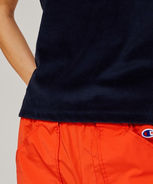 tシャツ 「Champion/チャンピオン」レディース スキッパーシャツ レディース Champion/チャンピオン】レディース スキッパーシャツ（Tシャツ