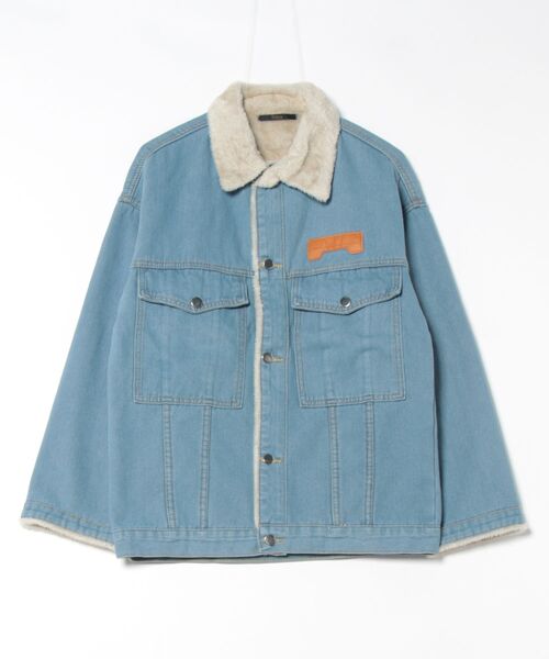 セール】内ボア デニムジャケット Gジャン（デニムジャケット）｜Ritzy