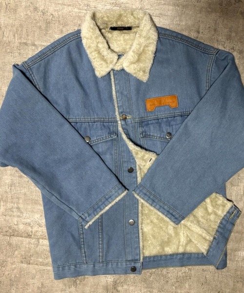 セール】内ボア デニムジャケット Gジャン（デニムジャケット）｜Ritzy