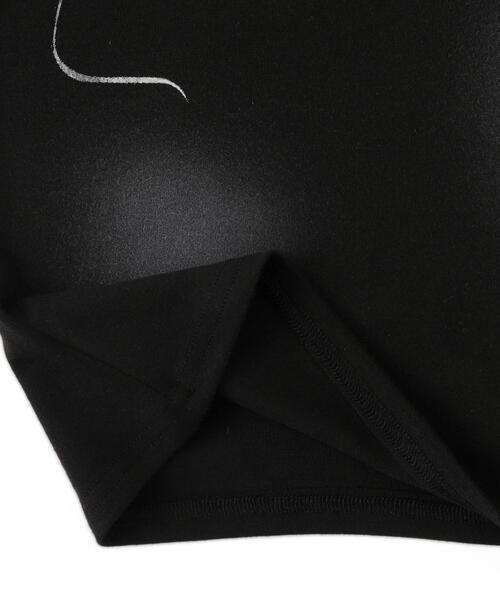 dispark(ディスパーク)の「DISPARK/フォイルグラフィックハイネックトップス(Tシャツ/カットソー・レディース・ブラック/ホワイト・FREE)」の18枚目の写真