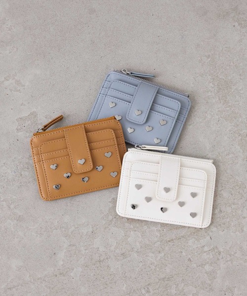 Heart stauds fragment case / ハートスタッズ フラグメント