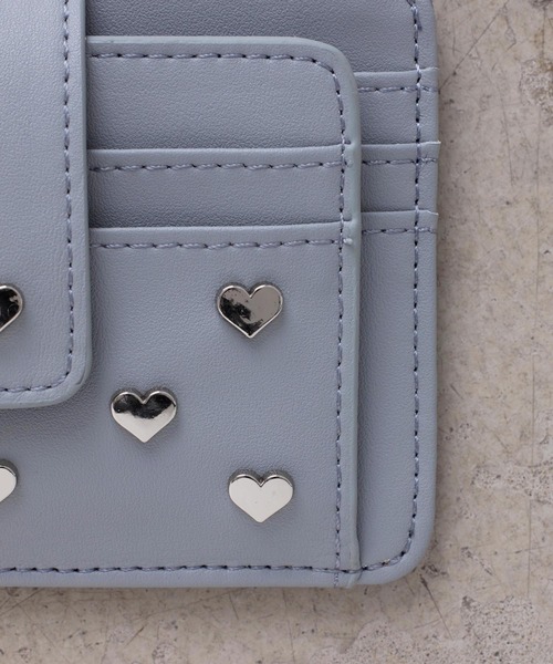 Heart stauds fragment case / ハートスタッズ フラグメント ケース