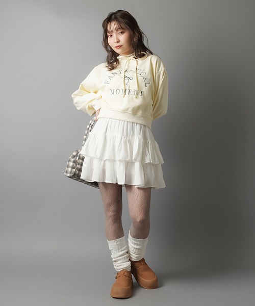 SPINNS（スピンズ）の「カラーレースタイツ/網タイツ（タイツ/ストッキング・レディース・ホワイト/ボルドー/ブラック/グレー・ONESIZE）」の11枚目の写真