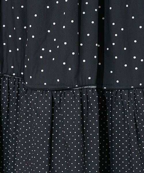 FREAK'S STORE(フリークスストア)の「ドットコンビ ティアードスカート(スカート・レディース・ブラック/レッド/ネイビー・フリ-)」の21枚目の写真