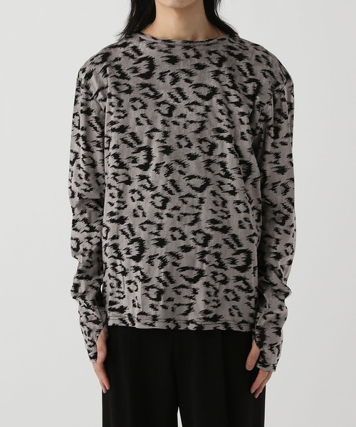 HARE（ハレ）の「アソートシアーガラカット(HARE)（Tシャツ/カットソー・メンズ・グレー系その他/レオパード/カモフラージュ・FREE）」の5枚目の写真